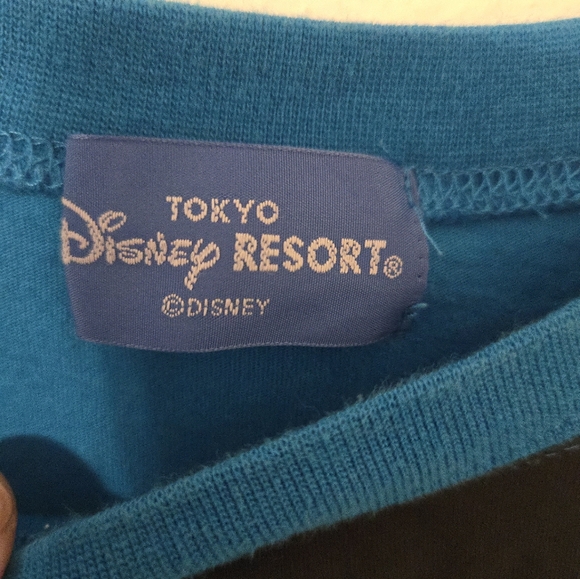 Tokyo Disney Resort Donald Duck T Shirt Graphic Print Blue Youth Large - Picture 3 of 6